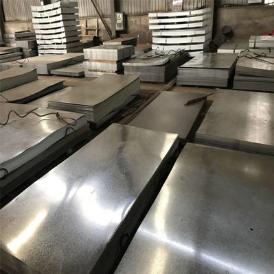 Astm Ss400 Galvanized Steel Sheet Hot Dipped 3mm Thick Iron Metal For Roofing Plate