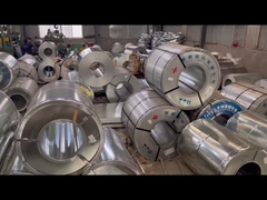 رول کویل فولادی گالوانیزه DX51D 0.12 - 4.0mm Z275 GI Zero Spangle Hot Dipped